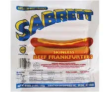 Sabrett Skinless Beef Frankfurters