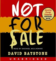 David Batstone Not for Sale (Taschenbuch)