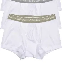 Calvin Klein Cotton Classics 3 Pack Trunk NB4002