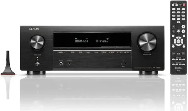 Denon AVR-X1800H 7.2 Channel 8K AV Receiver