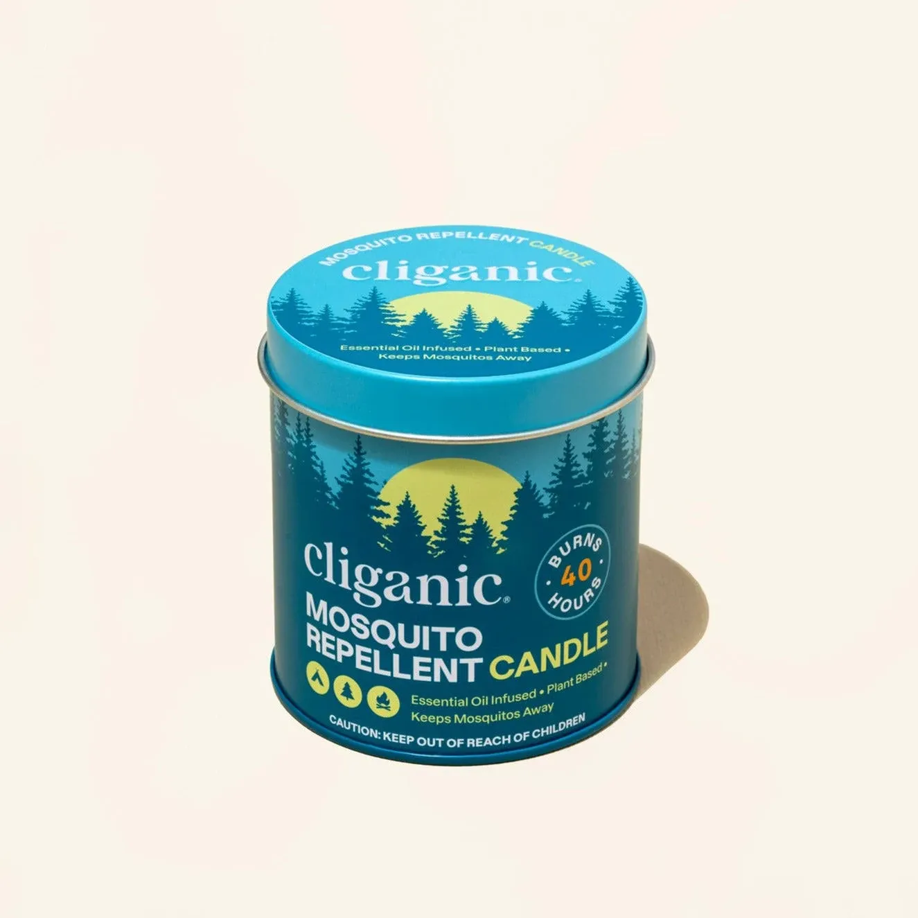 Cliganic Natural Mosquito Repellent Candle