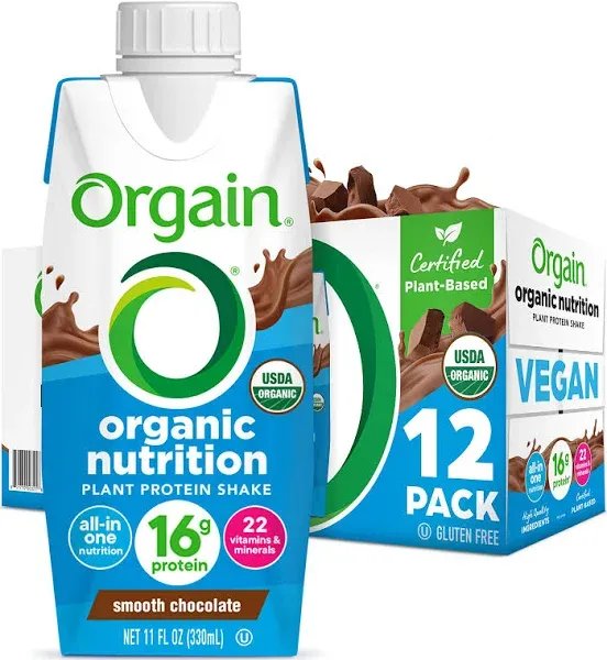 Orgain Organic Nutrition Nutritional Shake