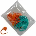 Clover Lock Ring Markers, 20/pkg