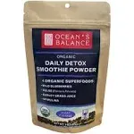 Ocean's Balance, Organic Daily Detox Smoothie Powder