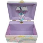 Giggle & Honey Musical Unicorn Jewelry Box for Girls - Kids Jewelry Box with Spinning Unicorn, Unicorn Gifts for Girls, Unicorn Toys - 6 x 4.7 x 3.5