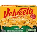 Velveeta Shells & Cheese, Broccoli - 9.4 oz