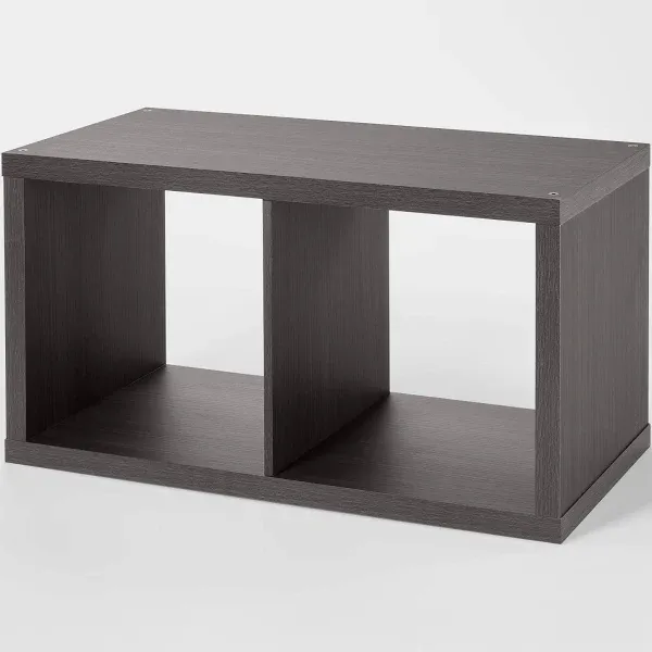 2 Cube Organizer - Brightroom™，We<wbr/>athered Gray