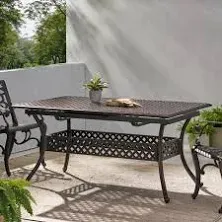 Christopher Knight Home Abigail Outdoor Expandable Rectangle Dining Table