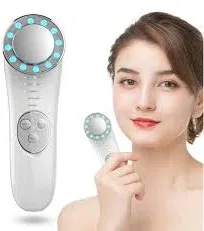 Face Massager，Skin Care Tools 7 in 1 Facial Machine Skin Care for Face Neck...