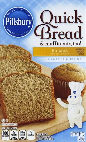 Pillsbury Banana Quick Bread & Muffin Mix