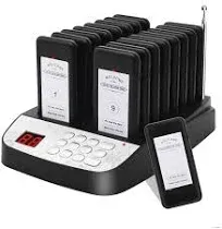 Hot And New Pager Restaurant System 16 Buzzers Vibration Flashing Wireless Calling Guest Social Distancing For Restaurant Food T - Buy Restaurant Two Pager,Restaurant Notification Buzzer,Bulipu Restaurant Pager Product on Alibaba.com