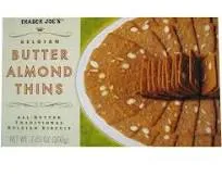 2 Packs Trader Joe's Belgian Butter Almond Thins 7.05 oz - SET OF 2