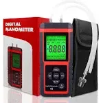 Manometer Gas Pressure Tester Digital Air Pressure Meter Differential