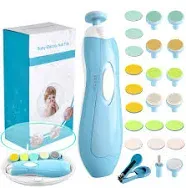 Baby Nail File Electric Nail Trimmer Manicure Set