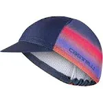 Castelli Climber's 4.0 Cap Night Shade/Pink-Orange, One Size