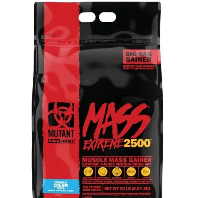 Mutant Mass Extreme 2500 - 20lbs Triple Chocolate