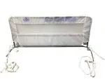  Swing Down Bed Rail Guard, with Reinforced Anchor Safety 43 Inch Swing Down