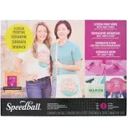 Speedball Deluxe Craft Vinyl Screen Printing Kit