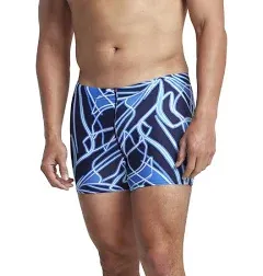 Speedo Men's Standard Swimsuit Square Leg Eco Flex Beachstar