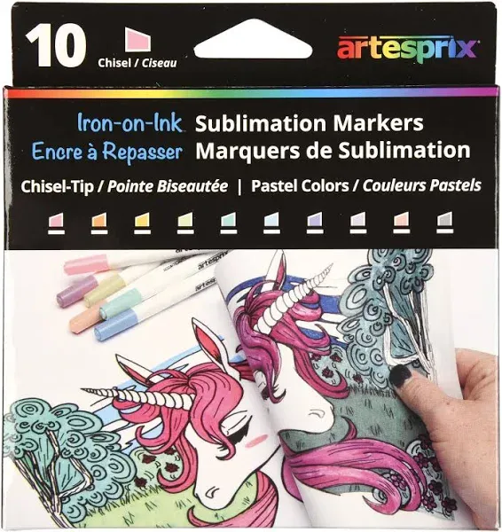 Pastel Artesprix Sublimation Markers