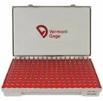 Vermont Pin Gage Set # 101200400 (Inv.34675)