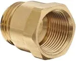 BA796 Brass Fitting, Adapter, 3/4&#034; GHT Male x 3/4&#034; NPTF Female