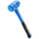 Dead Blow Hammer with Carbon Steel Core Handle, 28 Oz Non-Marring and Sparkin...