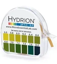 Micro Essential Labs pHydrion Urine and Saliva ph test paper  15 ft roll with...