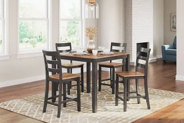 Ashley Furniture Gesthaven Counter Height Dining Table Set of 5