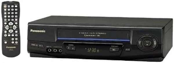 Panasonic Pv-v4521 4-Head Hi-Fi Stereo VCR