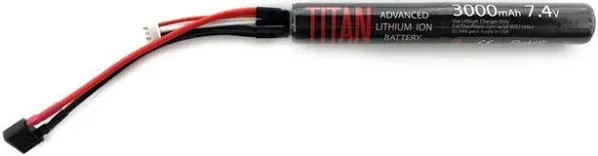 Titan 3000mAh 7.4V Stick T-Plug Battery