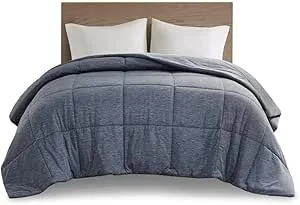 Gracie Mills Heathered Jersey Knit Down Alternative Comforter