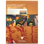 Clairefontaine 96007C Pastelmat, glued, 24x30cm, 24 x 30 cm, Assorted Colours