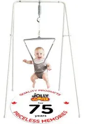 Jolly Jumper *Classic* with Stand - The Original Baby Exerciser and Your Alternative to Activity Centers and Baby Bouncers. Trusted by Parents, Loved by Babies for Over 75 Years.