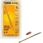 GRK 117766#9 x 5 FIN/Trim™ Finishing Trim Head Screws 50 Count