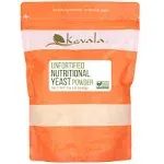 Kevala Unfortified Nutritional Yeast Powder - Unfortified, Snacks and Popcorn Seasoning, Vegan Parmesan Cheese Substitute, Baking Bread, 1.5 lb