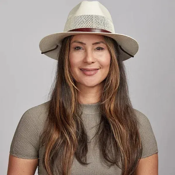 Milan | Womens Straw Fedora Hat