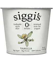 SIGGIS Non- Fat Vanilla Yogurt