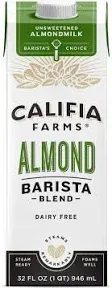 Califia Farms Almond Milk Barista Blend