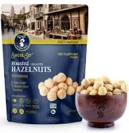 Aznut Roasted Hazelnuts Natural Non GMO