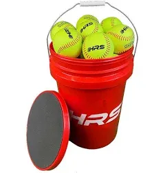 12-Inch Practice Softballs - Official Size and Weight