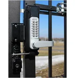 Lockey USA Sumo GL2 Surface Mount Gate Lock - Single Combination Jet Black