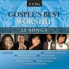 GOSPEL&#039;S BEST WORSHIP 25 Songs - Myron Butler &amp; Levi/Heather Headley 2 DISCS CD