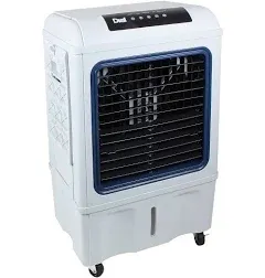 Portable Evaporative Cooler, Up to 2200 CFM Airflow, 6.5 Gallon