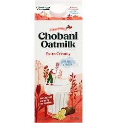 Chobani Non Dairy Oatmilk, Extra Creamy (52 fl oz)