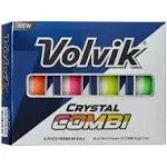 Volvik Crystal Combi Single item Golf Balls New