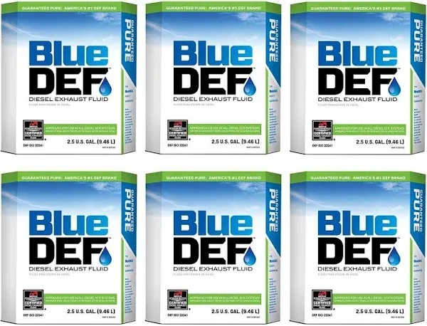 Blue DEF Diesel Exhaust Fluid