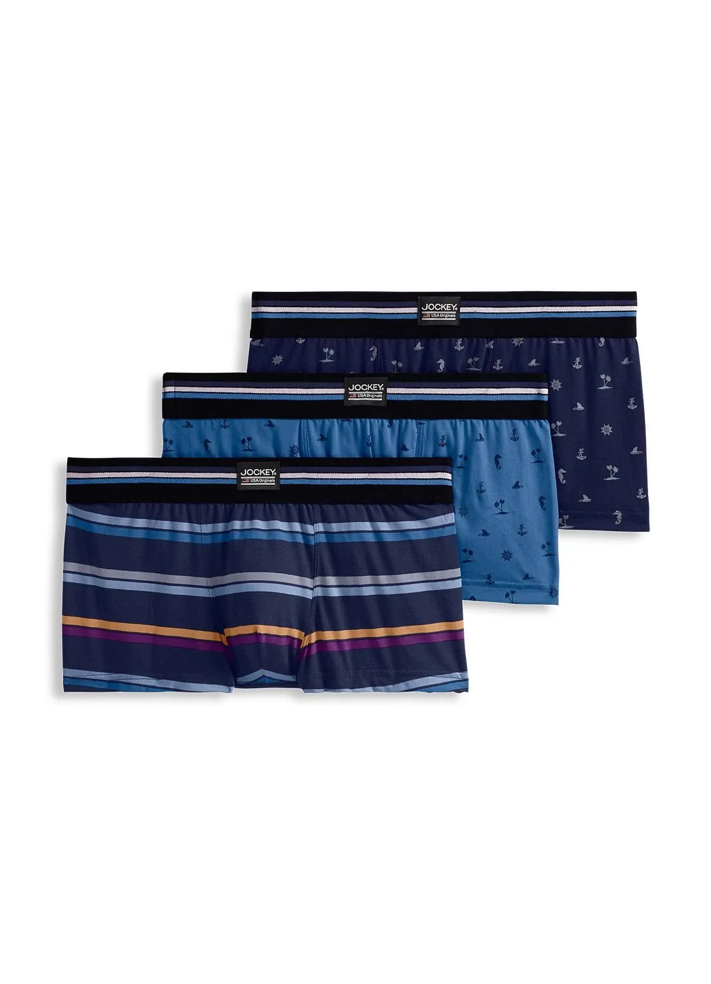 Jockey Men's USA Originals Stretch Trunk Underwear