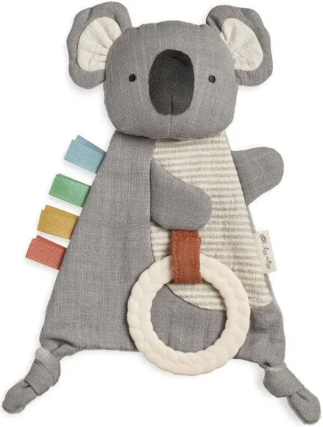 Bitzy Crinkle Koala Sensory Toy with Teether