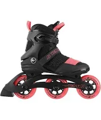 K2 SKATE Women&#039;s Trio Lt 100 Black/Coral Inline Skates (I210201101)